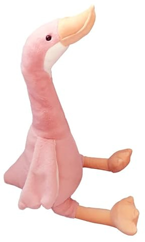 Kuscheltier plushies, Plüsch-Puppen, Tier-Plüschtier, Schwanenpuppe Plüschtier Tier-Plüschtier Dekokissen Geschenk Home Room Dekoration Ornament -Rosa, 50cm