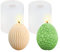 Silikonform Ostern, Silikonformen Ostern Raysin 3d, Silikon Gießform Ostern Ostereier, Diy Ostereierformen Seife Beton Kerzenform Epoxidharz Ostern Basteln Osterdeko Kerzenherstellung 2 Stücke Set (A)