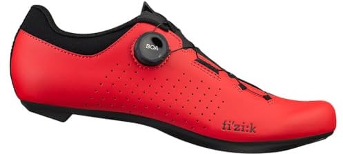 Fizik Vento Omna Schuhe Road - Rot/Schwarz, Rot Schwarz, 42 EU