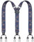Dresime Hosenträger für Herren Mit 6 Starken Metallclips - Y-Rücken Verstellbare Heavy Duty Elastische Hosenträger