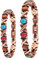 3500 Gauss Lady Arthritis Magnetfeldtherapie-Schmuckset, lindert wirksam Arthritis und Fersenschmerzen, hat leichte Schlankheits- und Lymphdrainageeffekte (Armband + Fußkettchen) (A)
