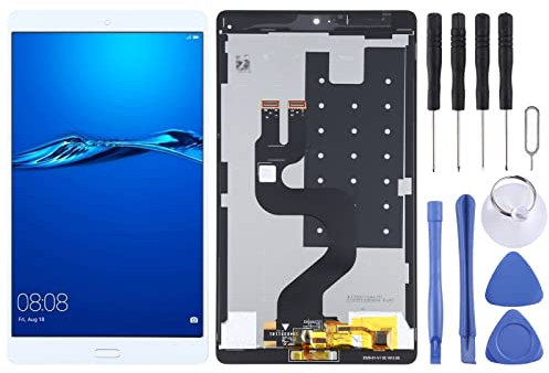 TYXNC ATYJJ Pantalla LCD y Digitalizador Montaje Completo con Huella Dactilar para Huawei MediaPad M3 8.4 BTV-W09/BTV-DL09