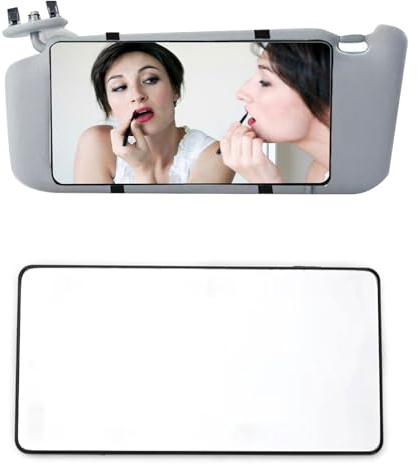 Auto Kosmetikspiegel, Sonnenblende Spiegel, Auto Makeup Spiegel, Sonnenschutz Spiegel, Auto Innenspiegel, Auto Visier Spiegel, Tragbarer, für Auto Sonnenblende, Autositzlehne, LKW, SUV
