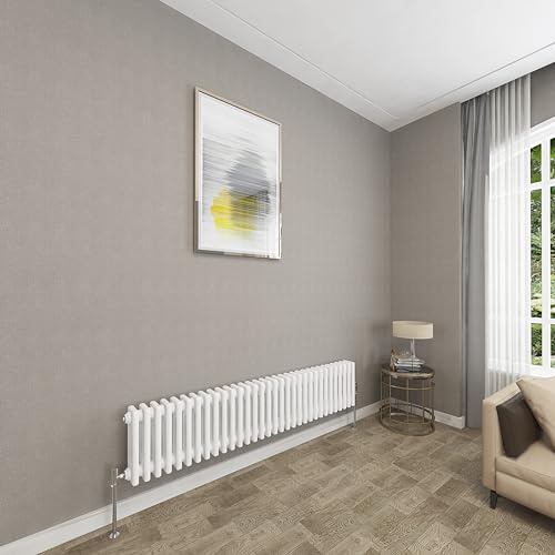 Sky bathroom 300x1460mm 3 Column Radiator Horizontal White Cast Iron radiato Traditional Central Heating Radiator