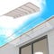Canopy front door canopy Scalable patio porch canopy Lean-to canopy Window awning Canopy for front door Bicycle canopy Length 40 50 80 100 120 160 180 200cm Depth 40cm/50cm (Color: Cl