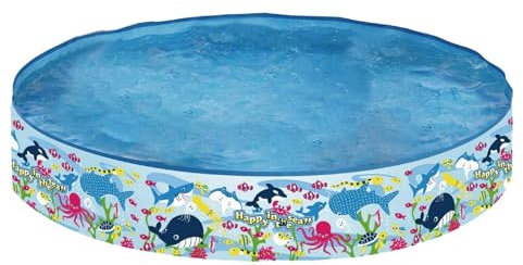 Piscina rigida per bambini - Piscina pieghevole per cani | Piscina | Vaschetta per bambini portatile | Biliardo da gioco versatile | Piscina per bambini fuori terra per il cortile, piscina per bambini