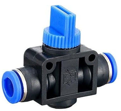 Air Fittings Pneumatic Parts Connector Quick Push For Hose Tube Fitting Speed Switch Controller 4mm 6mm 8mm 10mm 12mm Circuit Breaker(OD 4MM)