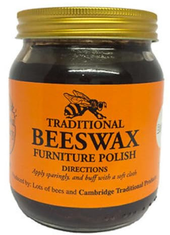 Citystores® Traditional Brown Beeswax Furniture Polish – 10oz Natural Wood Wax – Furniture Polish for Wood – Protects, Restores & Shines Wooden Surfaces 283g