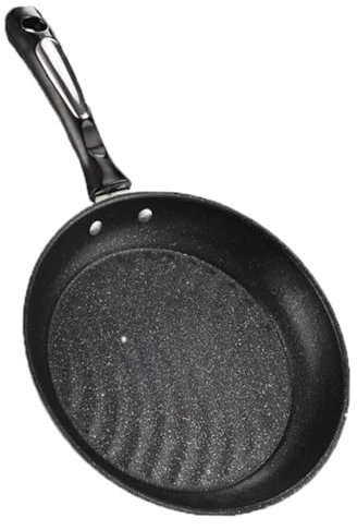 Cabilock 1 Pc Sartén Sarten Sarten Wok De Fondo Plano Plancha De Inducción Mini Wok Parrilla De Estufa Plancha Para Panqueques Fritura Antiadherente Estufa De Camping