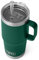 YETI Rambler Straw Mug, Stainless Steel Vacuum Insulated Mug with Stronghold Lid, Black Forest Green, 25 oz (739 ml)