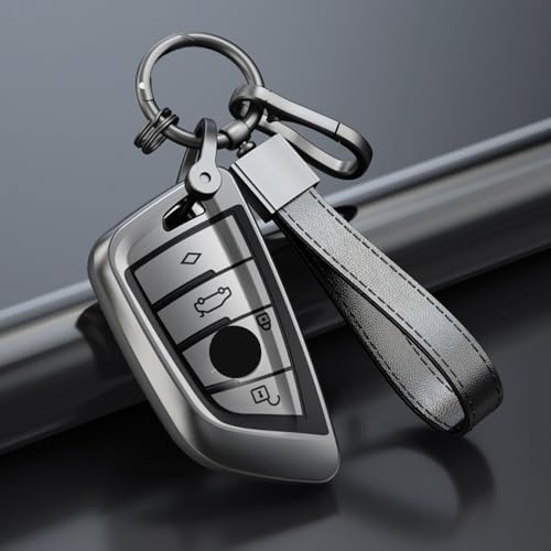 Autoschlüssel Hülle Schlüssel Hülle für BMW 2er Coupé 2 (II) G42 I 2021-2025 Schutzhülle für Autoschlüsselabdeckung, Schlüsselbox Cover keyless go Schutz Keyless/Autoschlüssel Tasche,B