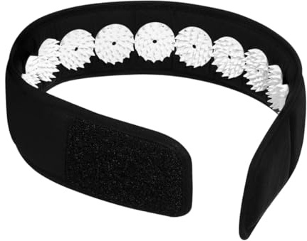 OUNONA Komfortables Akupressur Stirnband Verstellbar Aus Robustem Material Kopf Akupressurwickel Für Bessere Entspannung Und Schlafverbesserung Tragbares Akupressurgürtel Für Berufstätige