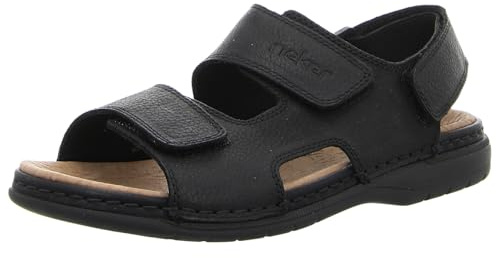 Rieker 25558-01 Sandalen schwarz schwarz Gr. 41