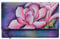 Anuschka Handbemaltes Leder | Damen dreifach gefaltete Clutch | Magnolia Melody