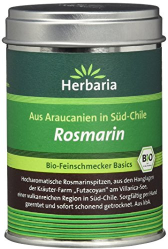 Herbaria Rosmarin geschnitten Bio, 40 g Dose