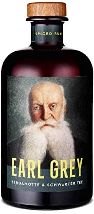 Wajos Earl Grey Spiced Rum 37,8% vol, 500ml – Spirituose mit dem Geschmack von schwarzem Tee & Bergamotte, Geschenk für Männer