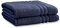 Catherine Lansfield Zero Twist 90x140cm Bath Sheet Pair Navy