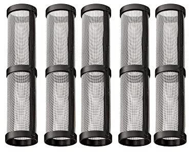 Yeesonda 5pcs 246384 Pump Manifold Strainer 60 mesh Compatible for Airless Paint Sprayer 390 395 490 495 595