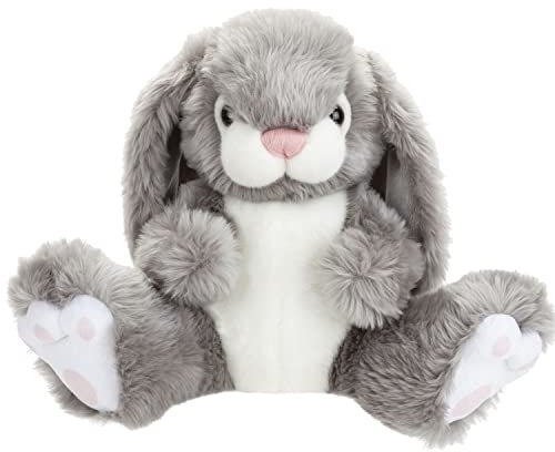 VFM - Grey Bunny 35cm Plush Milly Rabbit Lifelike Premium Fluffy Toy