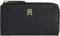 Tommy Hilfiger Femme Portefeuille Slim Grand, Multicolore (Black), Taille Unique