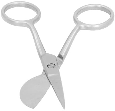 Hztyyier Tufting-Teppichschere aus Edelstahl, Kartonschere Teppichschneider für Allgemeines Kunsthandwerk (Silber)