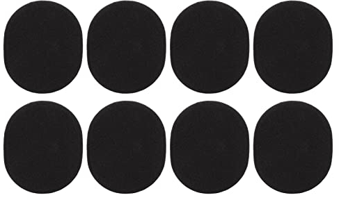 Ohrpolster für H800 Headsets, Ohrpolster, weicher Schaumstoff, Ersatz für Kopfhörer, Ersatz Ohrpolster Earpads, Reparatur-Ersatzteile, Schwarz