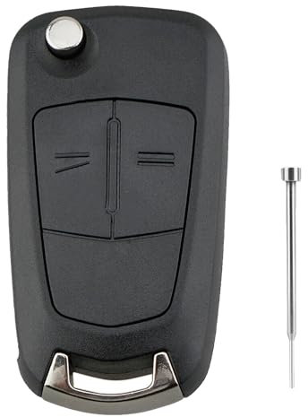 2 Buttons Vauxhall Corsa D Key with Pin Removal Tools Opel Astra H Key Insignia Signum D Key Shell For Vauxhall Vectra Zafira Merivia Signum Key Fob with Uncut Blade