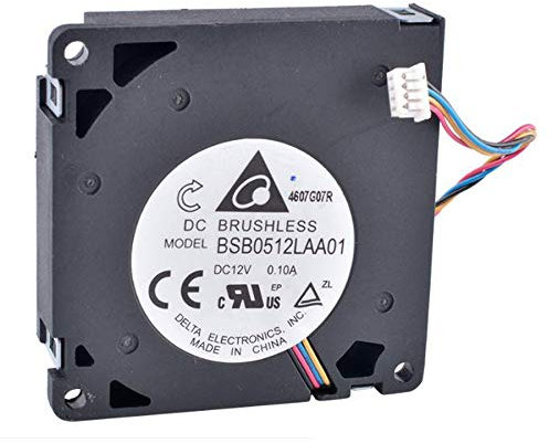 cooling fan DELTA BSB0512LAA01,Server Cooler Fan DELTA BSB0512LAA01 12V 0.10A, centrifugal turbine blower cooling fan for 50mm 4-wire