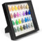 tutata Figuren-Vitrine, 27,9 x 27,9 cm, Schattenbox-Rahmen, Miniatur-Aufbewahrungskoffer, für Wandhalterung und Tischplatte, ausziehbare Platte, Schwarz