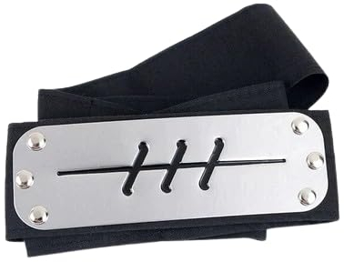 Kraja Ninja Light Headband Konoha Shipudden Wappen Naru Akatsuki Hidan Konohagakure Stirnplatte Cosplay Akessor HIdan (Hidan)