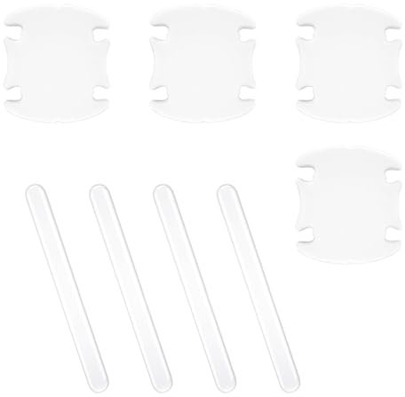 JAMAKALA 8PCS Clear Car Door Handle Protector Sticker - Universal Anti-Scratch Guard for Door Cup Bowl, Strong Adhesive Paint Protection