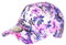 Hip Hop Honour Casquette Enfant Fleurs Violettes Tropicales Bali 7 a 12 Ans - Taille Unique - Violet
