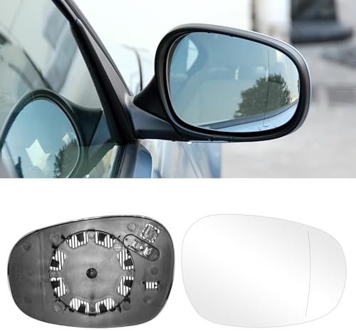 TTCR-II Ersatzspiegel Kompatibel mit BMW 3er E90 E91 E92 E93 Rückspiegel Spiegelglass 2009-2013, Spiegelglas Beheizbar Asphärisch 1er E81 2009-2012, Ersatzspiegel Beheizt 1er E88 2012-2013-Rechts