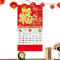 Chinesischer Wandkalender 2025, Chinesischer Kalender 2025 | Jahr der Schlange Wandkalender - Monatskalender 2025, Jahr der Schlange, Wandkalender, chinesische Neujahrsdekorationen für Zuhause