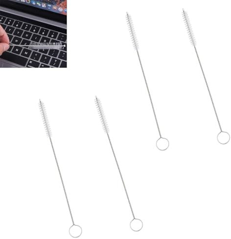 4 PCS Small Bottle Brush/Straw Cleaning Brush, Wire/Nylon,