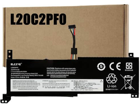 BLESYS L20C2PF0 L20L2PF0 L20M2PF0 L20D2PF0 7,7V 36Wh Batteria per Lenovo IdeaPad 3-17ALC6 3-17ITL6 3-17IAU7 3-15ALC6 3-15IAU7 3-14ADA6 3-14ITL6 3-14ABA7 3-14ALC6 3-17ABA7 3-15ABA7 PC portatili