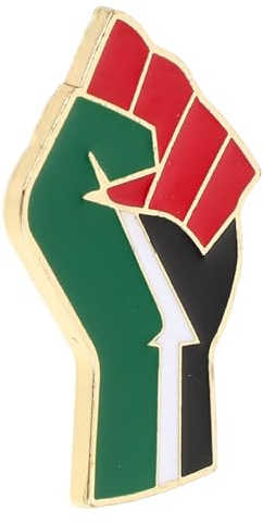 Holibanna Palestine Flag Lapel Pins Palestinian National Badge Button Pin for Backpack Hat Clothe Patriotic Enamel Badge