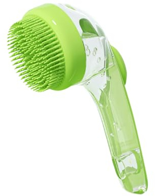 Hundeshampoobürste Anti-Haarverlust Massagegerät sanft tragbar Fellpflege