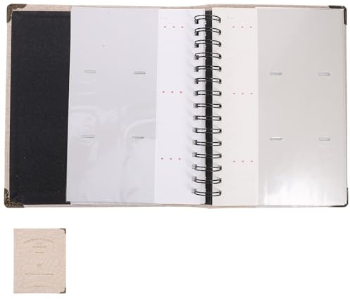 LOLIPPYY Ticket Stub Album for Concert and Travel Tickets with Deformation Resistance and Wear Resistance, Sturdy Pu and Plastic Storage Album for Organizing and Protecting Memorabilia