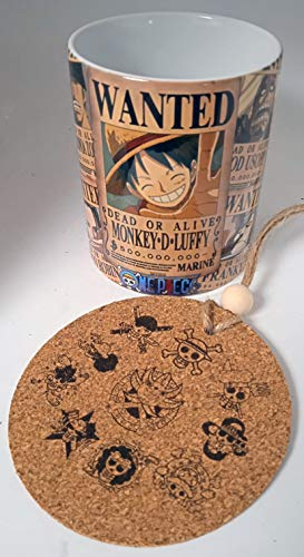 HobbyElx Taza y Adorno One Piece New World