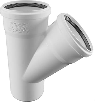 RAUPIANO PLUS Einfachabzweig DN 110/50, 45 Grad