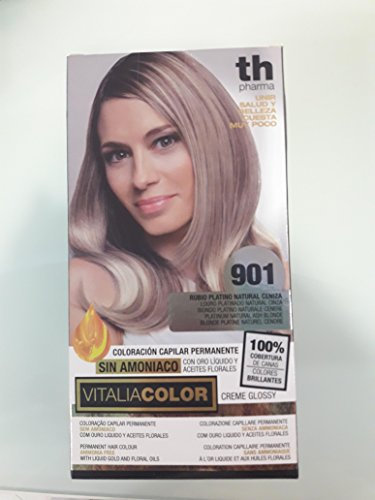 Vitaliacolor 901 rubio platino natural ceniza