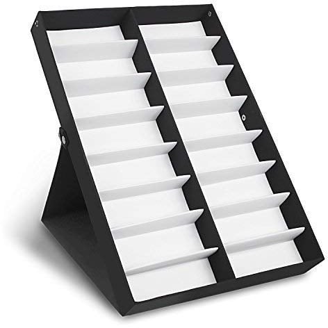 PAIDE P Glasses and Jewelry Organisator des Ausstellers - - Halten Sie Ihre Brille aufgeräumt (16 GLÄSER)