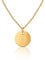 GD GOOD.designs Kette mit Buchstabe H Gold 18 Karat - Wasserfest I Goldkette für Damen mit A-Z Anhänger I Initial Buchstabenkette - Valentinstag-Geschenk für Sie und Ihn