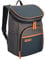 AKTIVE Nevera blanda, Mochila térmica 15L para Playa o Camping, 2 Compartimentos Independientes, Bolsillo Frontal y Laterales de Red, Interior PEVA Aislante, 26x20x35 cm (80790)