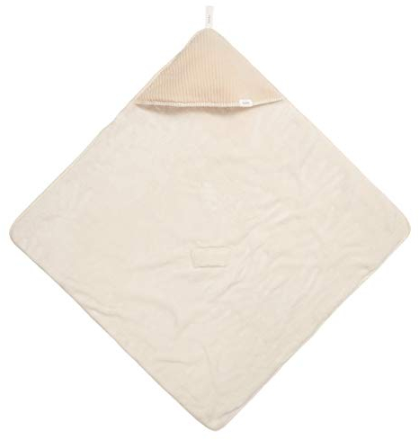 Koeka Baby Einschlagdecke - Für Babyschale -ideal Für Unterwegs - Mit Teddyfütter - Vik - Cord - Weich - Abwaschbar -