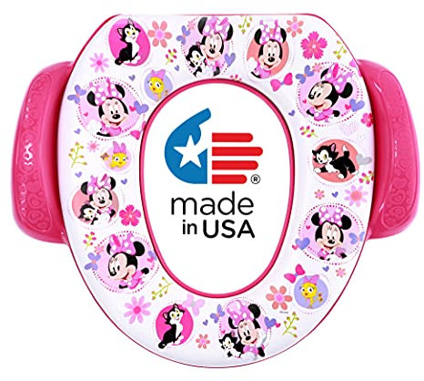 Ginsey Pot souple Minnie Mouse Believe in Me Rose pour apprentissage propreté