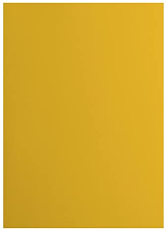 Vaessen Creative 2927-009 Florence Cardstock Papier, Gelb, 216 Gramm/m², DIN A4, 10 Stück, Glatt, für Scrapbooking, Kartenherstellung, Stanzen und andere Papierbasteleien, Bee