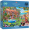 Gibsons G6323 Sommertage 1000 Teile Nachhaltiges Puzzle Premium 100% Recyclingbrett | Tolles Geschenk für Erwachsene Spiele, verschieden