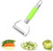 iJiZuo Kitchen 3 in 1 Potato Peeler Vegetable Peeler, Premium Stainless Steel Multifunctional Peeler, Good Grips Peeler Y Peeler Rotatable Fruit Peeler, for Kitchen, Vegetables, Fruits-green